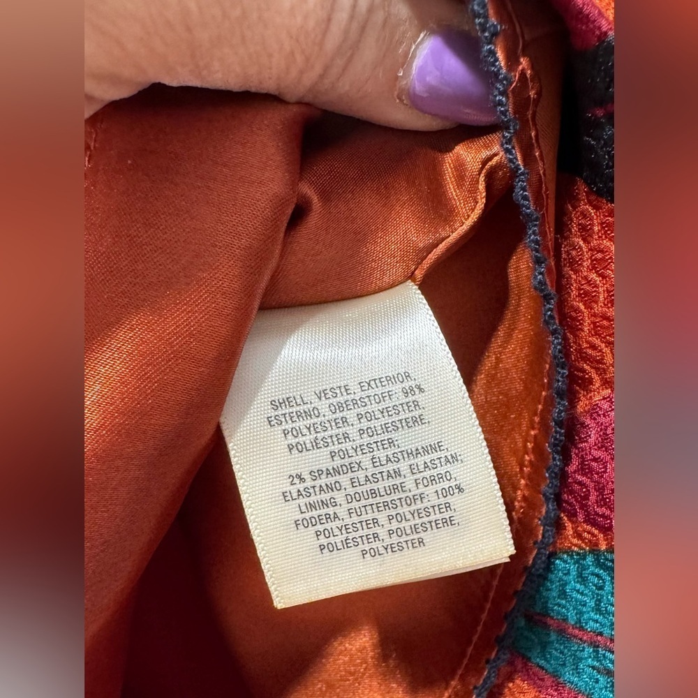 Anthropologie Maeve Maira Floral Skirt SZ 4 - Picture 5 of 5